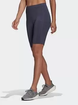 adidas Fastimpact Running Bike Short Tights, Blue Size XS Women