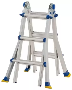 Werner 75063 Multi-purpose Telescopic Combination Ladder-4x3