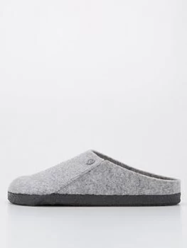 Birkenstock Zermatt Standard Footbed Slipper - Light Grey , Light Grey, Size Uk9.5=Eu44, Men