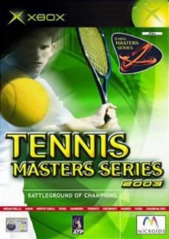 Tennis Masters Series 2003 Xbox Game