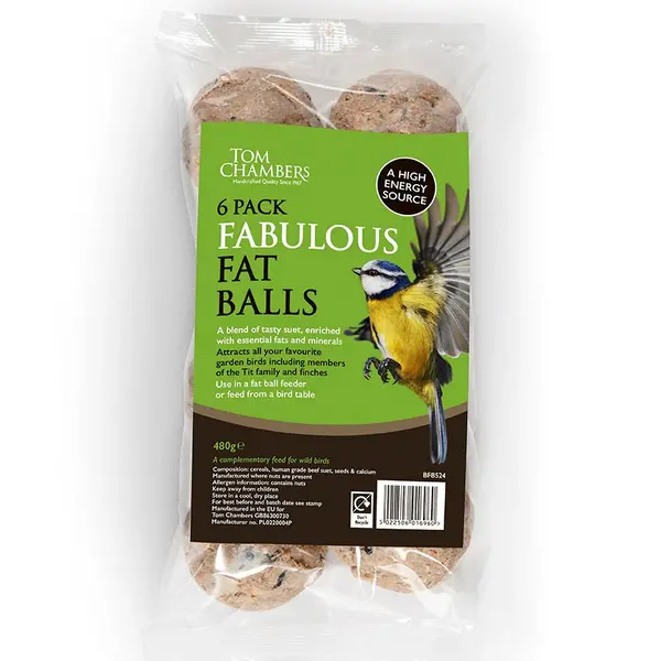 Tom Chambers Fat Balls Bird Food 10Pcs