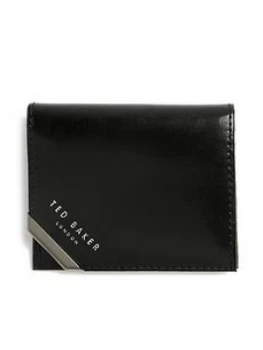 Ted Baker Coral Leather Credit Card Holder - Black, Men