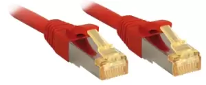 Lindy 47292 networking cable Red 1m Cat7 S/FTP (S-STP)