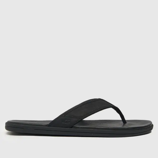 UGG seaside flip sandals in Black UK 12 (EU 46)