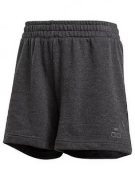 Adidas Girls Junior G Badge Of Sport Short - Black