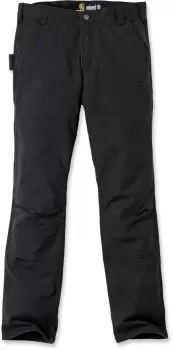 Carhartt Straight Fit Double Front Pants, black, Size 34, black, Size 34