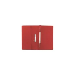 Elite Transfer Spring Pocket File Heavyweight 315gsm Foolscap Red Pack