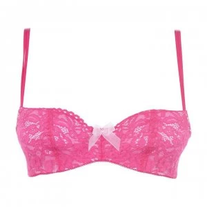 B Temptd Ciao Bella Balconette Bra - 656 Pink YARR