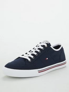 Tommy Hilfiger Core Corporate Textile Trainers - Desert Sky Navy