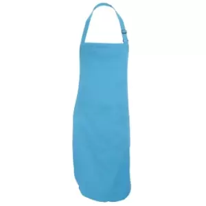 Dennys Adults Unisex Catering Bib Apron With Pocket (One Size) (Mid Blue)