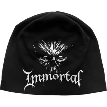 Immortal - Northern Chaos Unisex Beanie Hat - Black