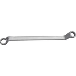 Metric Double End Ring Spanner, Chrome Vanadium Steel, 6MM X 7MM