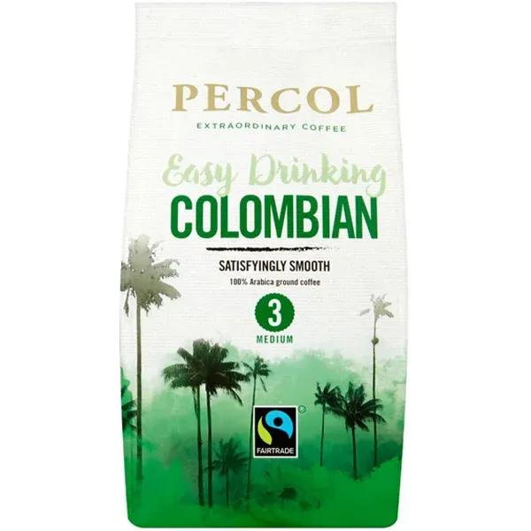 Percol Colombian Ground Coffee 200g