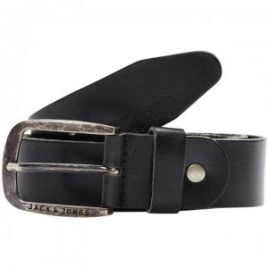 Jack and Jones Leather Belt - Black