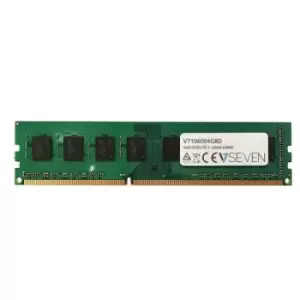 V7 4GB DDR3 PC3-10600 - 1333mhz DIMM Desktop Memory Module - V7106004GBD