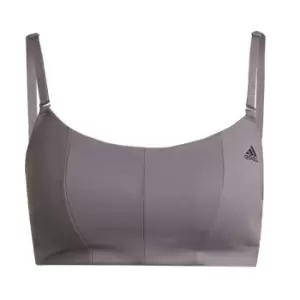 adidas Yoga Studio Light-Support Bra Womens - Trace Grey