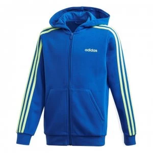 adidas adidas Boys 3-Stripes Full Zip Track Top Hoodie - Royal/Green