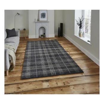 Wellness 6630 Dark Grey 120cm x 170cm Rectangle - Grey