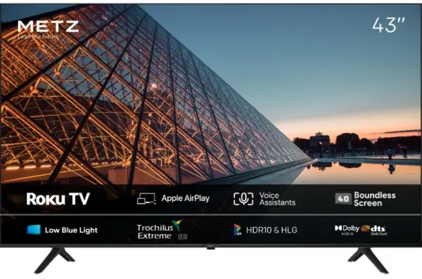 Metz 43'' 43MRD6000ZUK Smart 4K Ultra HD TV