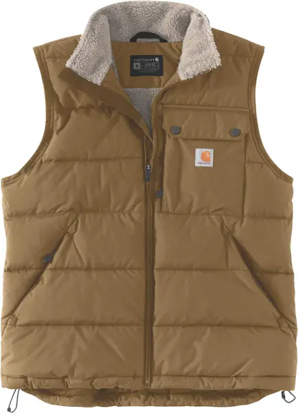 Carhartt Fit Midweight Insulated Vest, brown, Size M