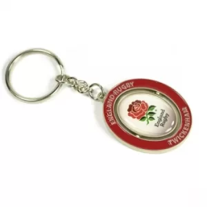 England Rugby RFU Spinner Keyring