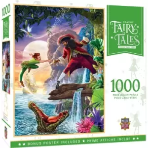 Masterpieces Puzzle Classic Fairy Tales Peter Pan Puzzle 1000 piece jigsaw puzzle