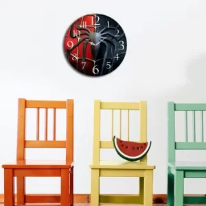 MSCO-17 Multicolor Spider-man Decorative MDF Clock