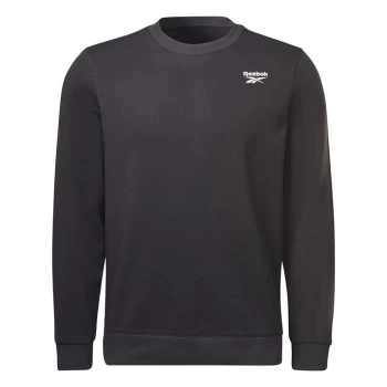 Reebok ID Logo Crewneck Sweatshirt Mens - Black