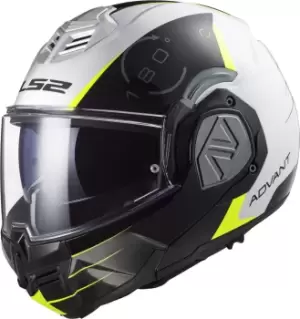 LS2 FF906 Advant Codex Helmet, black-white, Size S, black-white, Size S