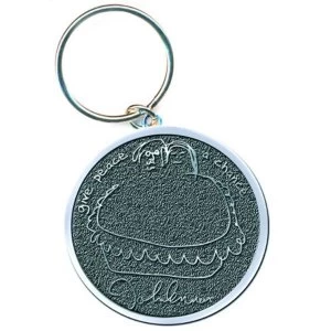 John Lennon - Give Peace a Chance Keychain