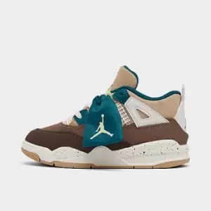 Kids' Toddler Jordan Retro 4 Basketball Shoes