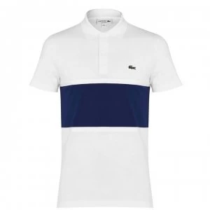 Lacoste Colour Block Polo Shirt - White NL3