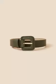 Square Buckle Belt