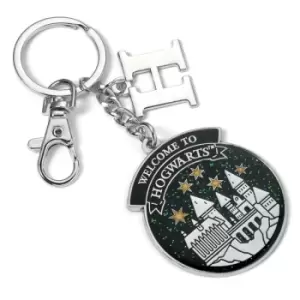 Harry Potter Personalised Hogwarts Keyring H Initial