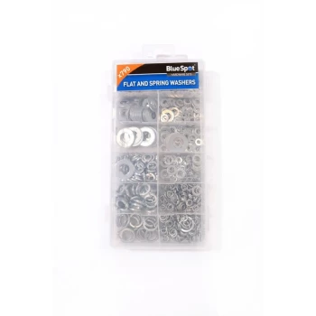 40564 790 Piece Assorted Flat And Spring Washer Set - Bluespot