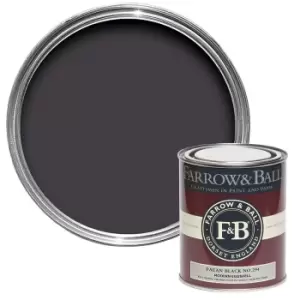 Farrow & Ball Modern Eggshell Paean Black - 750ml