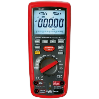 Sealey TA320 Digital Automotive Analyser and Insulation Tester