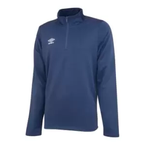 Umbro Zip Sweatshirt Mens - Blue