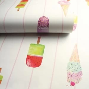 Holden Decor Multicolour Quirky Smooth Wallpaper