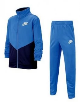 Nike Boys NSW Core Futura Tracksuit - Blue, Size XS, 6-8 Years