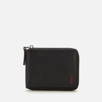 HUGO Mens Subway Zip Wallet - Black