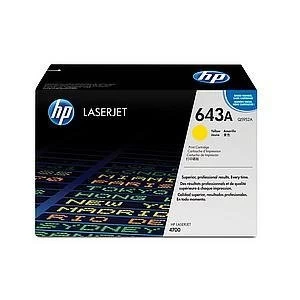 HP 643A Yellow Laser Toner Ink Cartridge