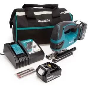 Sievert DJV180 18V LXT Pendulum Jigsaw, Toolbag, Charger (2 x 5.0AH Batteries)