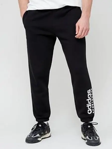 adidas Sportswear All Szn Fleece Graphic Joggers - Black Size S, Men Black V9PRQ Male S