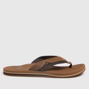 Reef Brown Cushion Dawn Sandals