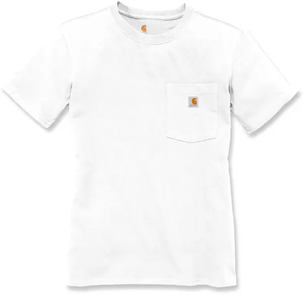 Carhartt Workwear Pocket Womens T-Shirt, white, Size S