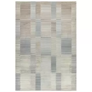 Asiatic Aurora AU14 Rug - Ripple - 080x150cm - ["Silver","Grey","Beige"]