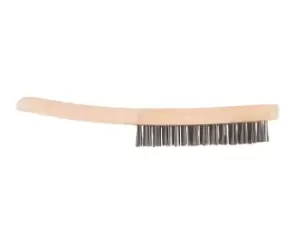 Abracs EXPERT 4 Row Traditional Wooden Handled Brush