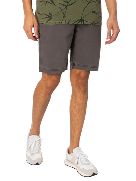 Superdry Vintage International Chino Shorts Washed Grey 34W