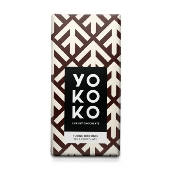 Yokoko Yokoko Chocolate Bar Fudge Brownie Milk Chocolate (Bar 100g) - 0401367 0401367